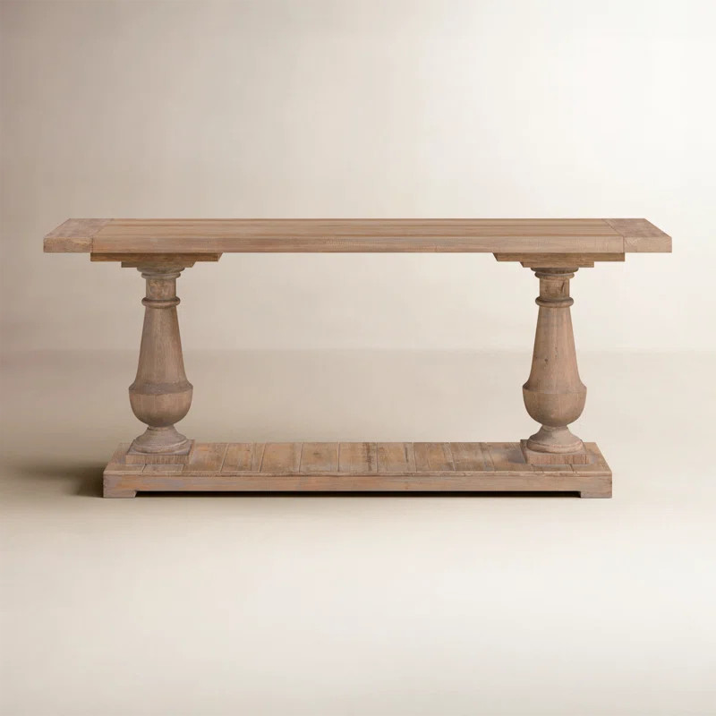 McKew 71'' Unfinished Solid Wood Console Table | Wayfair North America