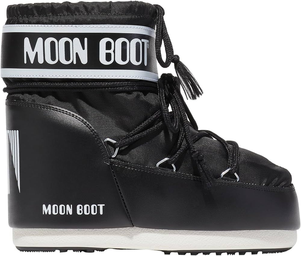 Amazon.com: Moon Boot, Icon Low Nylon Unisex Boots, 39/41, Black : Luxury Stores | Amazon (US)