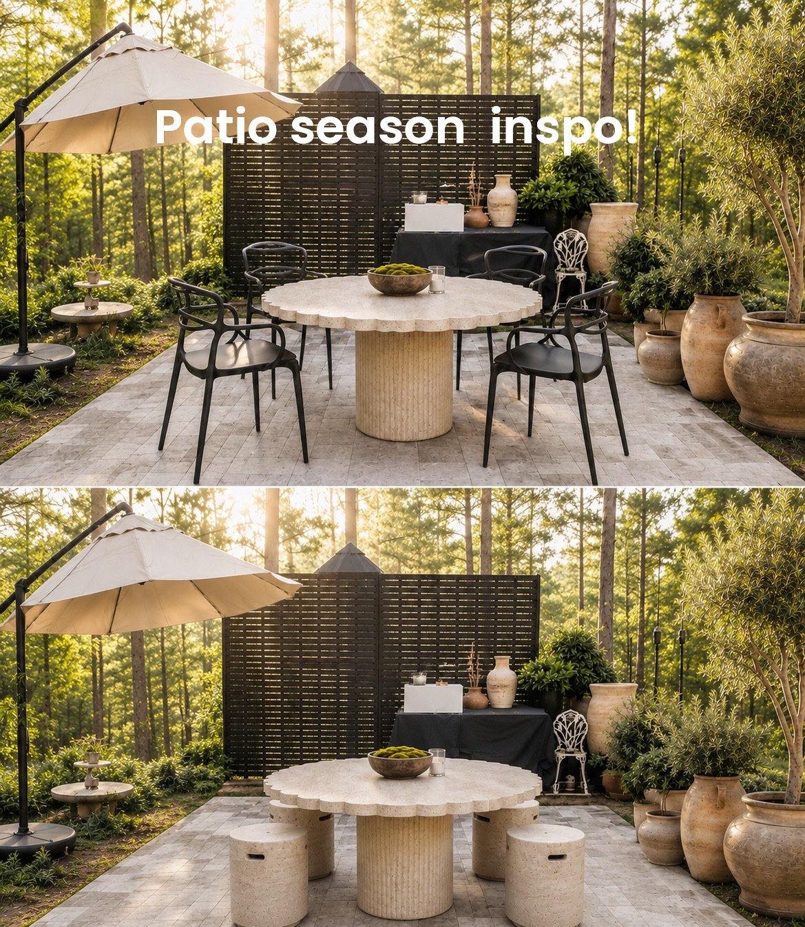 Working on a new dining space! Trying to choose which option I like best. All on sale 🎉

#LTKSeasonal #LTKHome #LTKSaleAlert