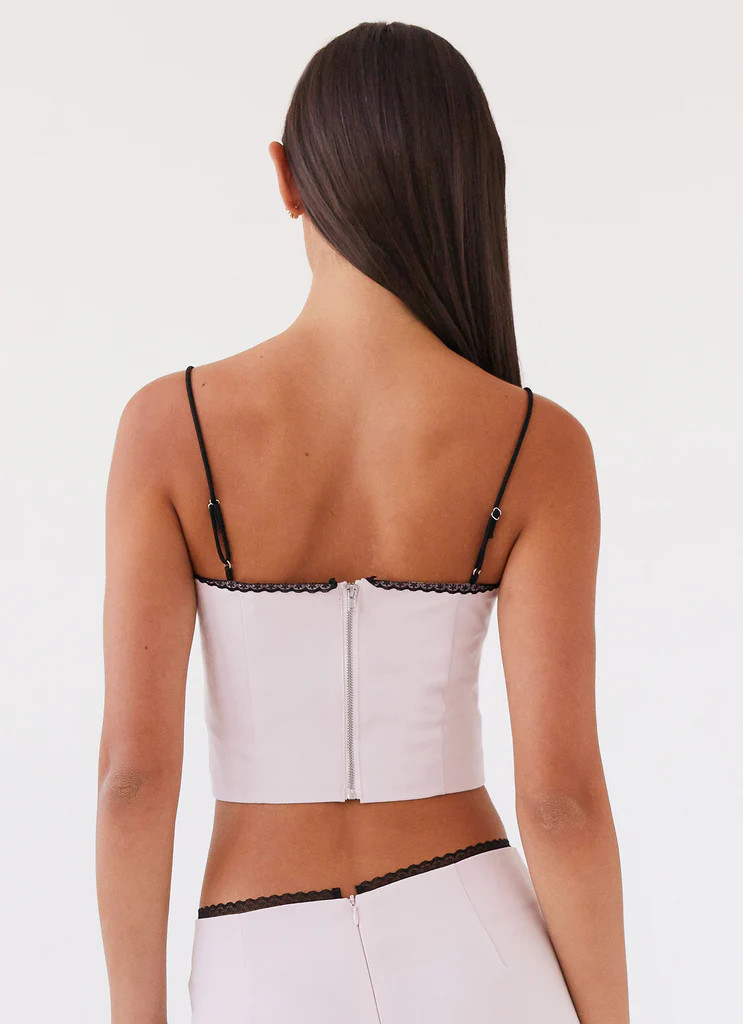 Rushing Back Crop Top - Mauve | Peppermayo (Global)