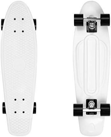 Retrospec Quip Skateboard 22.5" and 27" Classic Retro Plastic Cruiser Complete Skateboard with AB... | Amazon (US)