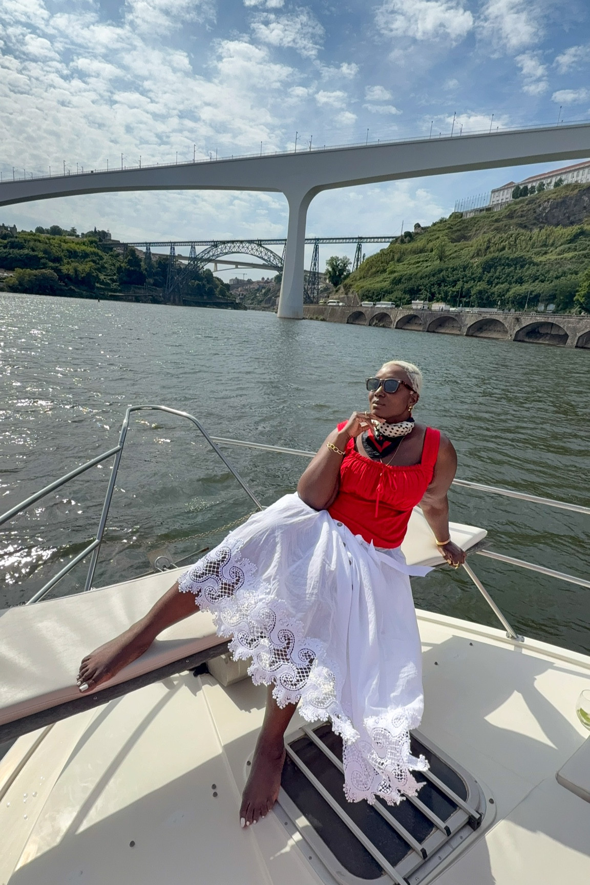 Summer holiday outfit for a boat party. #hoildayoutfit 

#LTKmidsize #LTKplussize #LTKsummer
