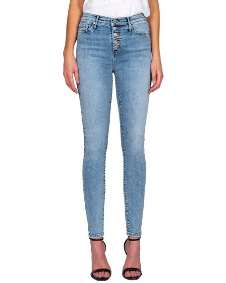 Black Orchid Christie Super High-Rise Skinny Jeans | Neiman Marcus