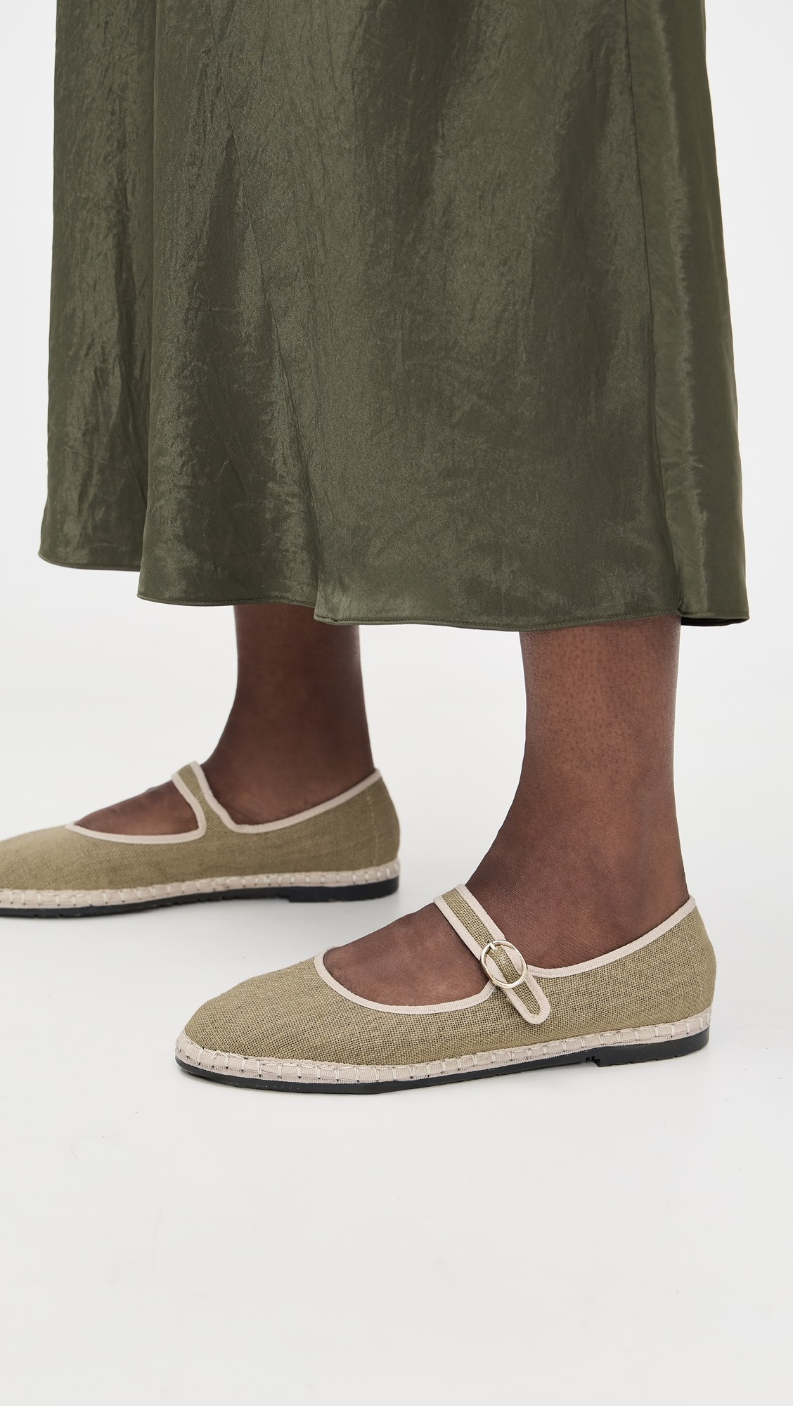 Ishmael Linen Mary Jane Flats | Shopbop