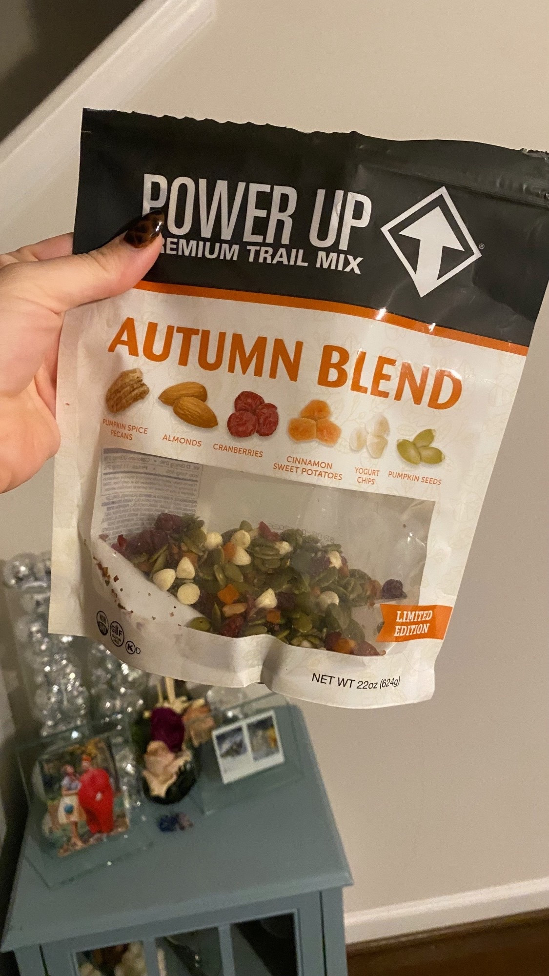 Obsessed with this trail mix for a high protein snack while BF! The fall flavor is chefs kiss! 👩🏻‍🍳 Linking all my fave snacks for my lactation station below. 

#LTKSeasonal #LTKFamily #LTKBaby