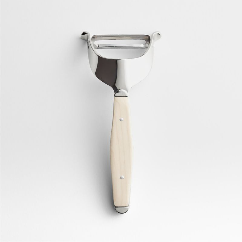 Nara Stainless Steel Mini Y-Peeler + Reviews | Crate & Barrel | Crate & Barrel