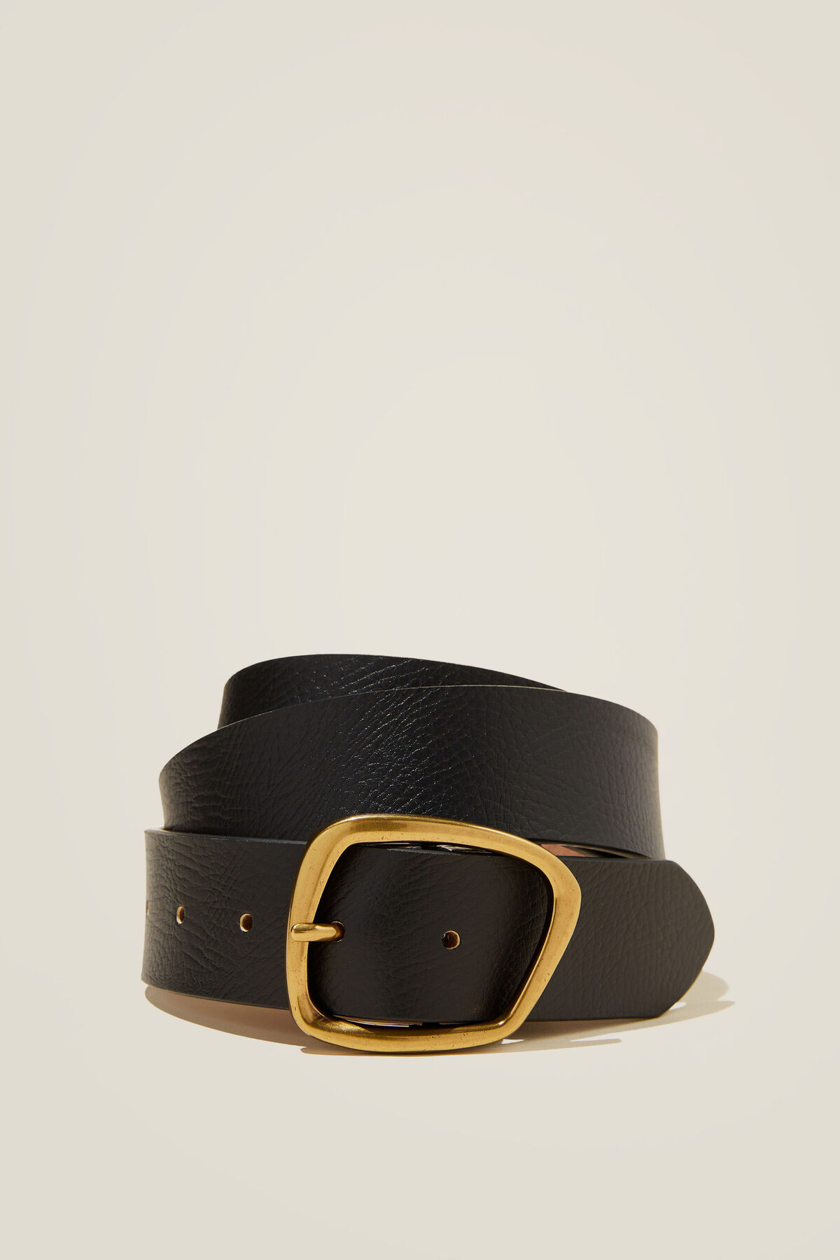 Fifth Ave Leather Belt | Cotton On (ANZ)