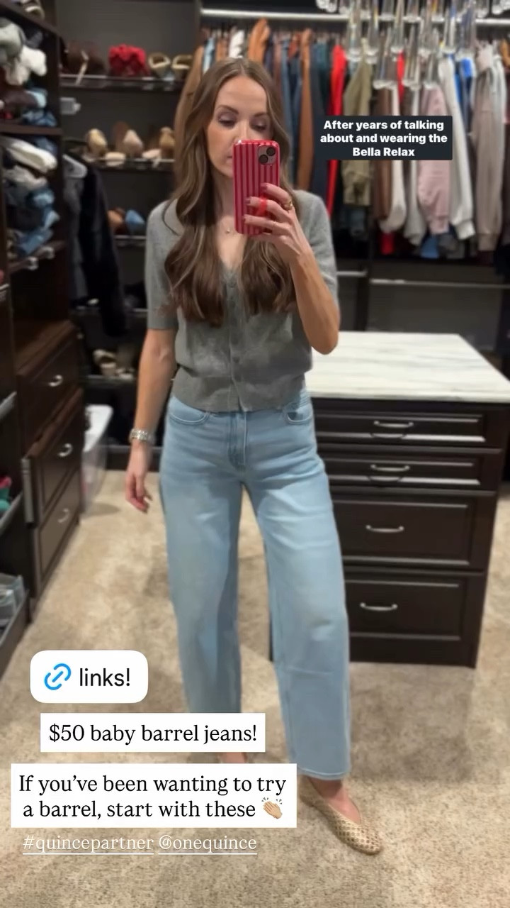 @Quince baby barrel jeans for $50! Size up one 

#LTKootd #LTKgrwm