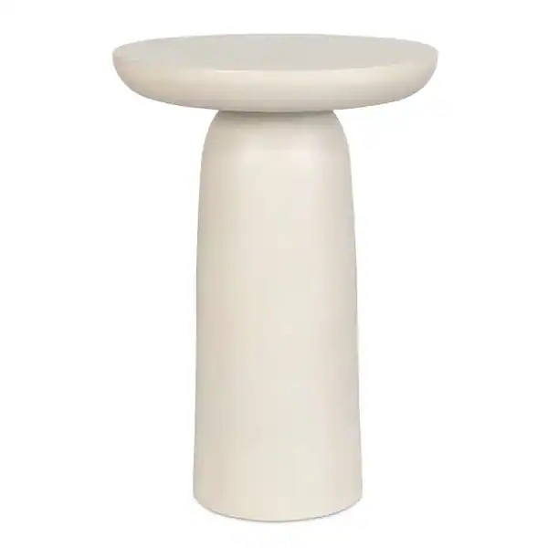 Uttermost Joppa White Outdoor Accent Table | Bed Bath & Beyond