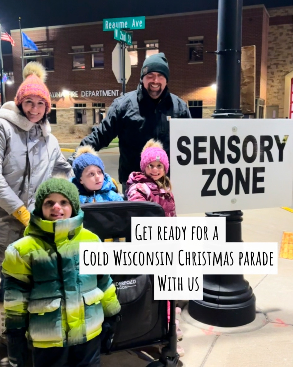 Get ready for a cold Wisconsin christmas parade (with special needs) with us!

#LTKSeasonal