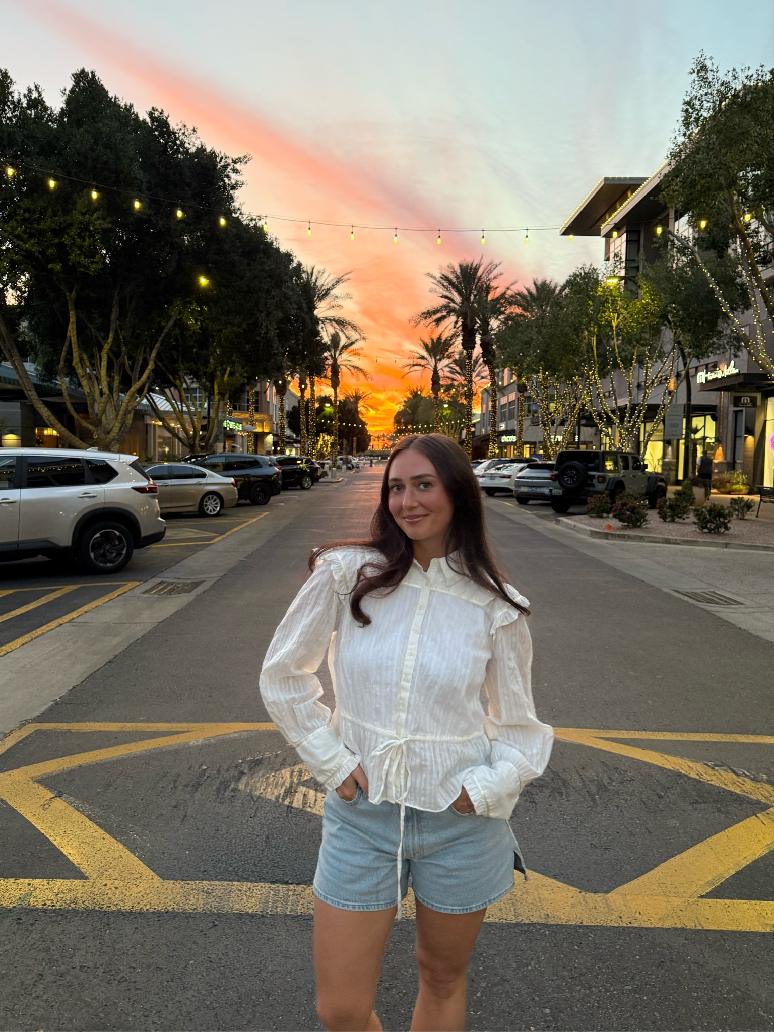 favorite outfit combo🫶🏻 went up a size in the shorts for a more lose fit. Shirt is a size medium! 

#LTKfindsunder100 #LTKSeasonal #LTKstyletip