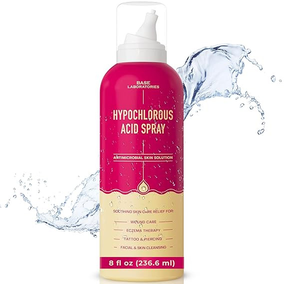 BASE LABORATORIES Hypochlorous Acid Spray for Face & Skin | 8 oz | Magic Facial Spray Daily Skin ... | Amazon (US)