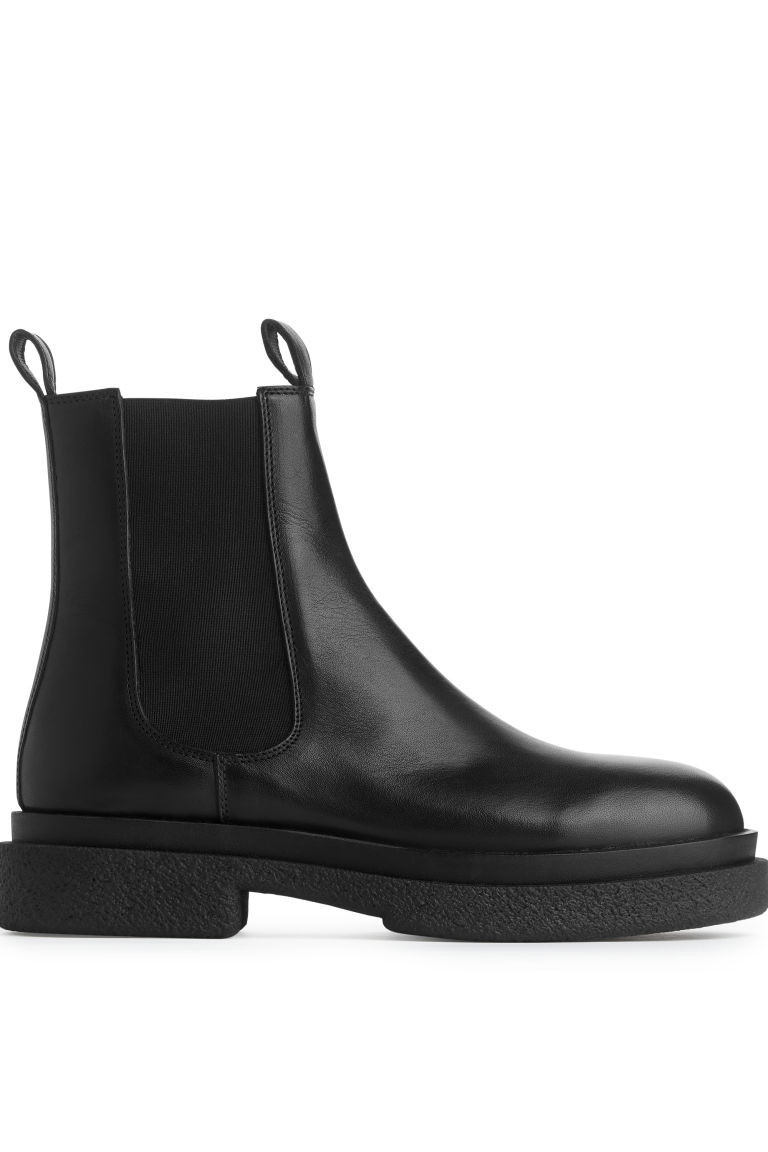 H & M - Chunky Chelsea Boots - Black | H&M (UK, MY, IN, SG, PH, TW, HK)