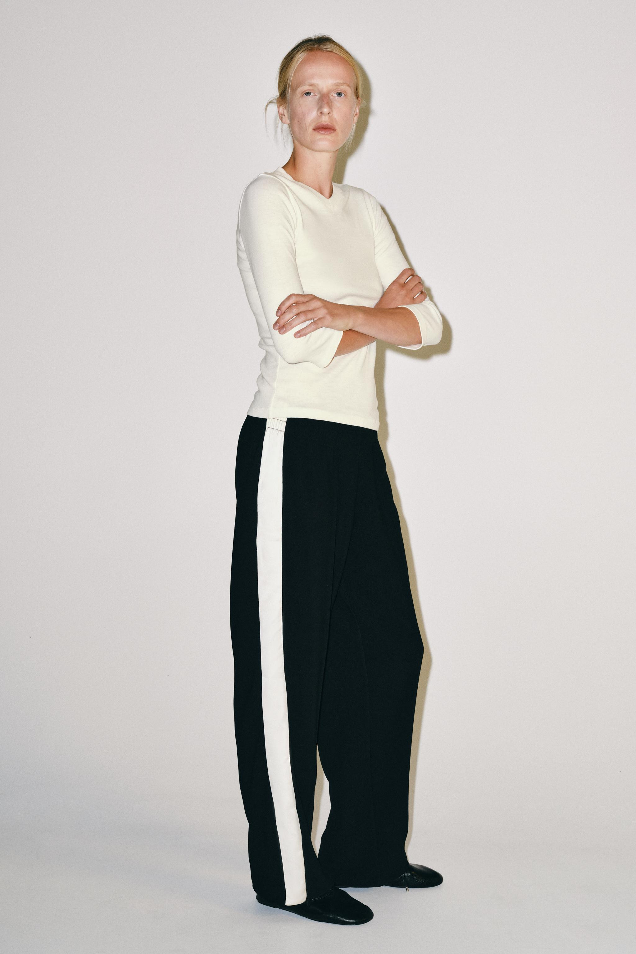 SIDE STRIPE TROUSERS | Zara Canada