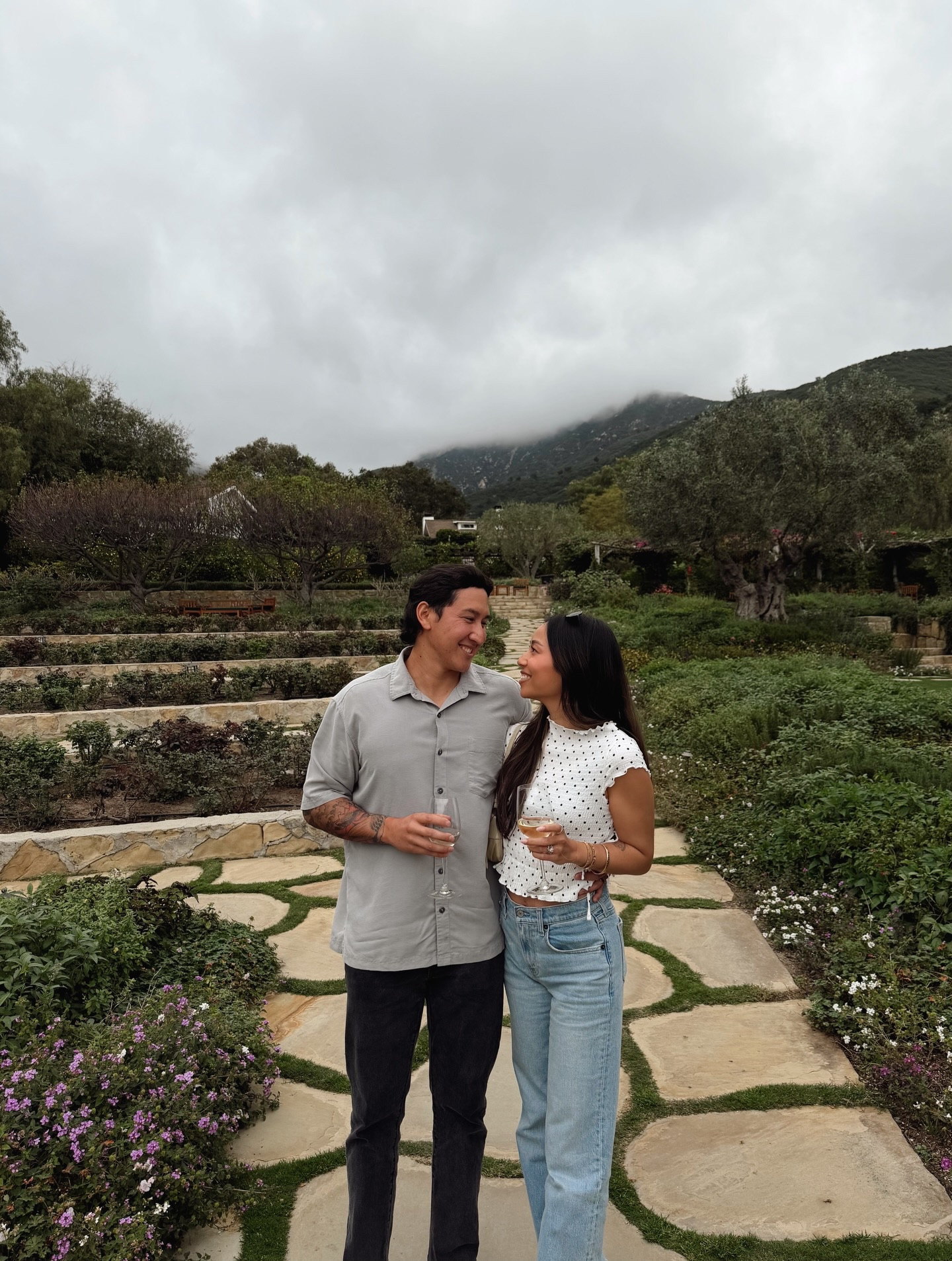 simple day date outfit | casual winery outfit | polka dot top | abercrombie jeans | abercrombie denim | spring fashion inspo | casual outfit inspo 

#LTKSaleAlert #LTKootd #LTKPetite