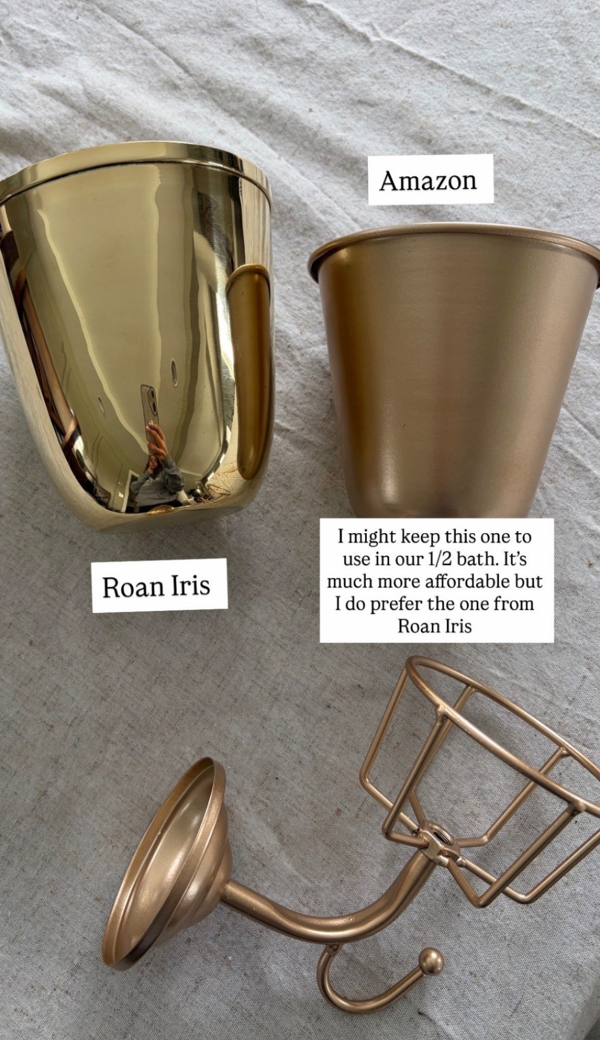 Found a look for less of my Roan Iris wall vase. Lots of differences (quality being one of them) but if you’re looking to save some money, the Amazon version is decent. 

Wall vase, wall vessel, wall pocket 

#LTKSaleAlert #LTKHome