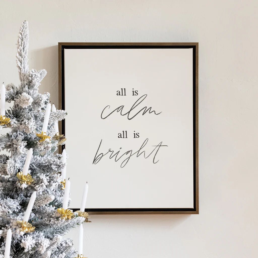 All Is Calm, All Is Bright | Lindsay Letters, LLC
