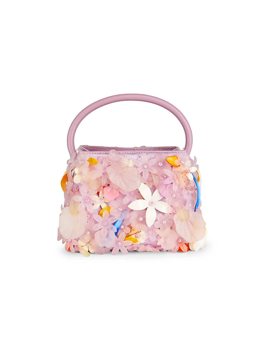 Women's Mini Solene Leather Top Handle Bag - Sweet Pea Multi | Saks Fifth Avenue