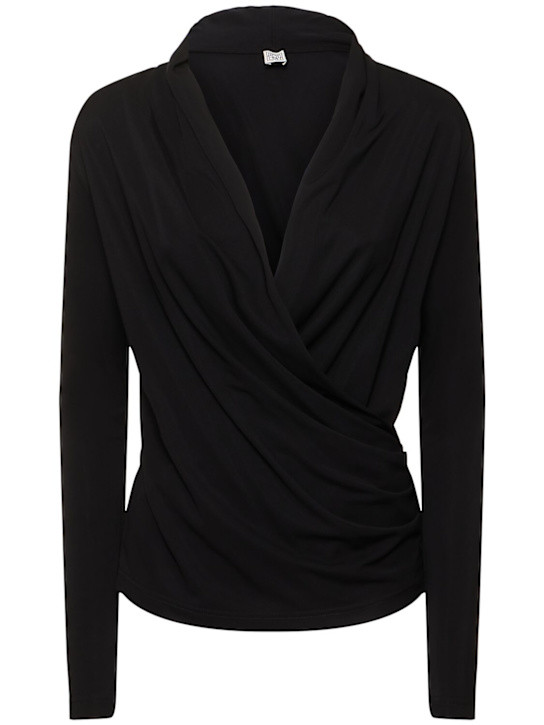 오버랩핑 저지 탑 | Luisaviaroma