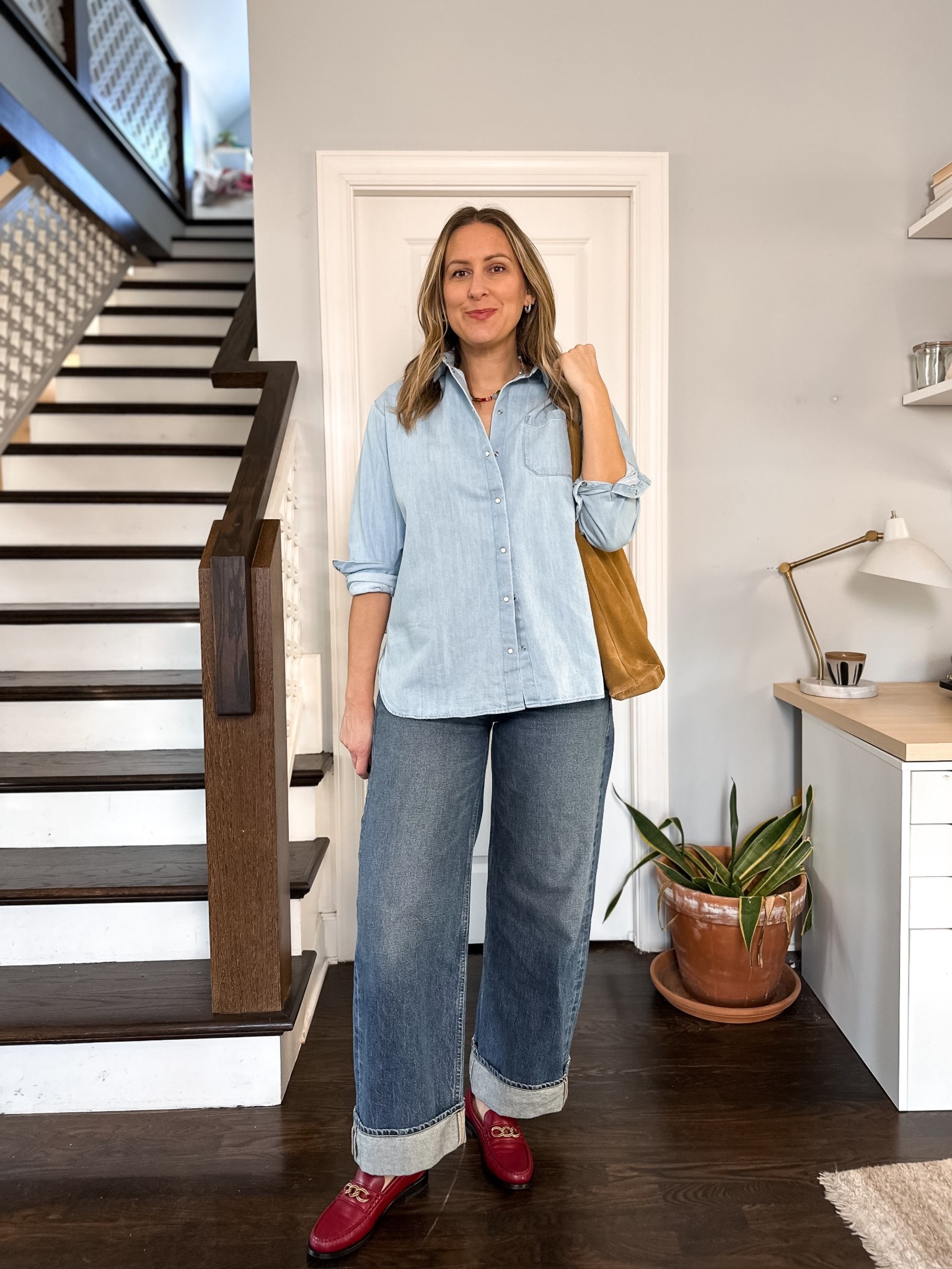 Double Denim Ourfit. Everything is tts  

#LTKItBag #LTKStyleTip #LTKShoeCrush