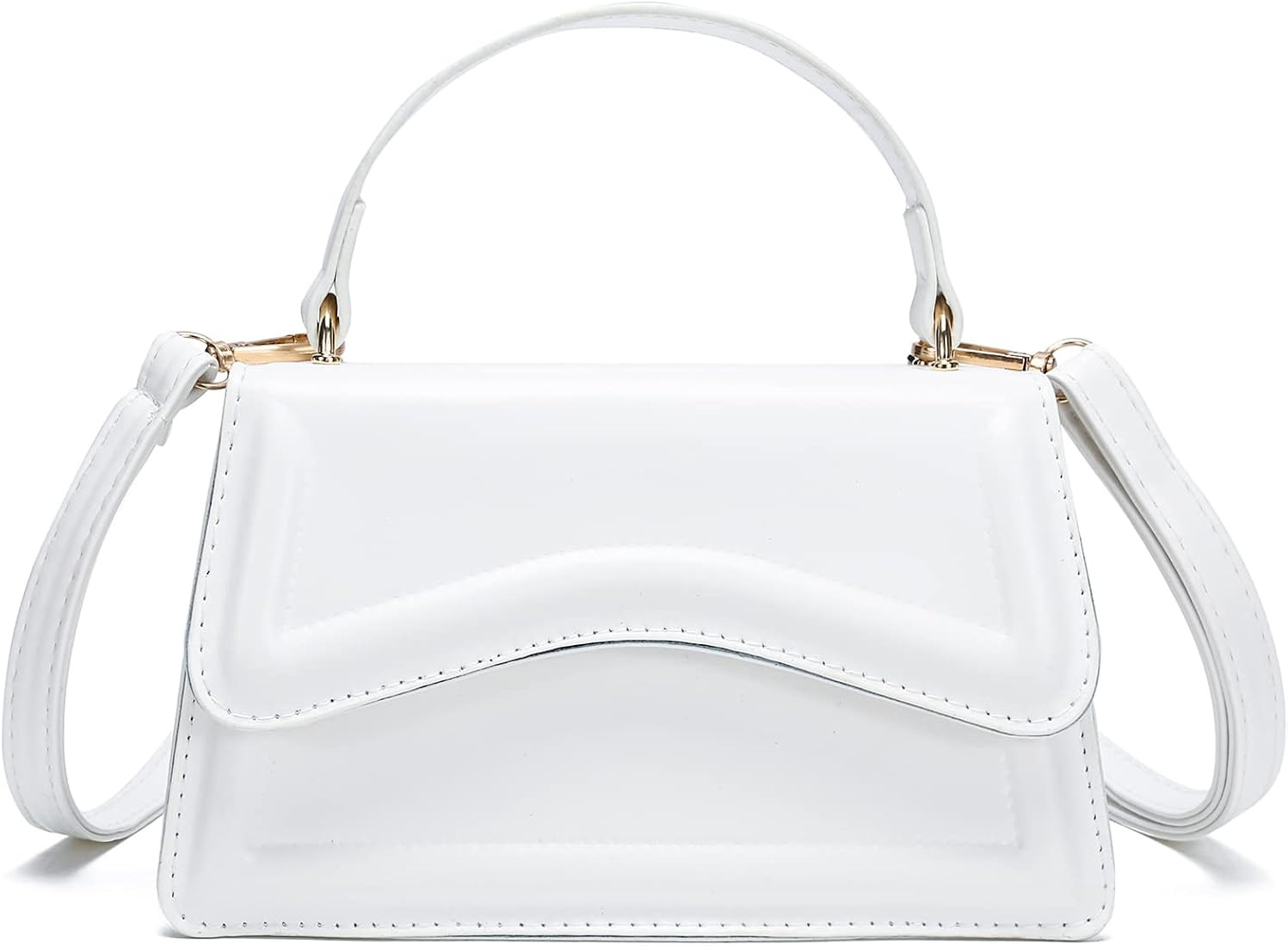 SHUIANGRAN Stylish and Simple Crossbody Bag Small Square bag Purses for Women Satchel Shoulder bag B | Amazon (US)