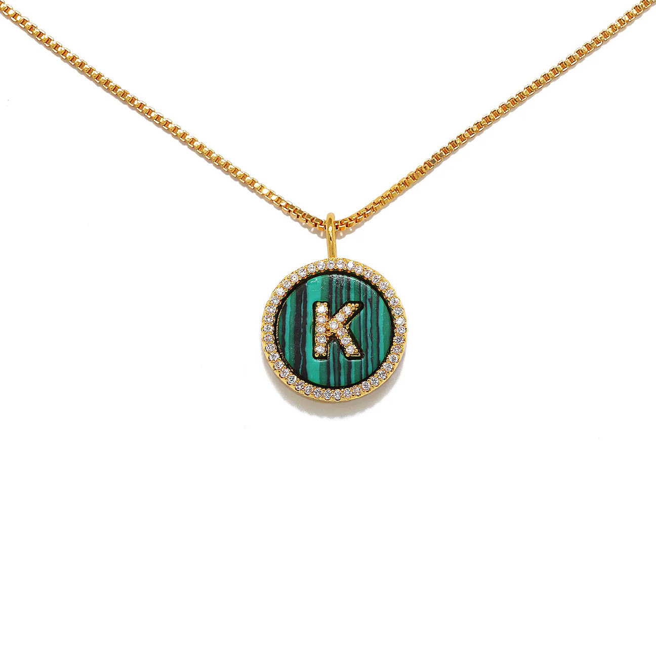 Ava Initial Necklace | Sequin