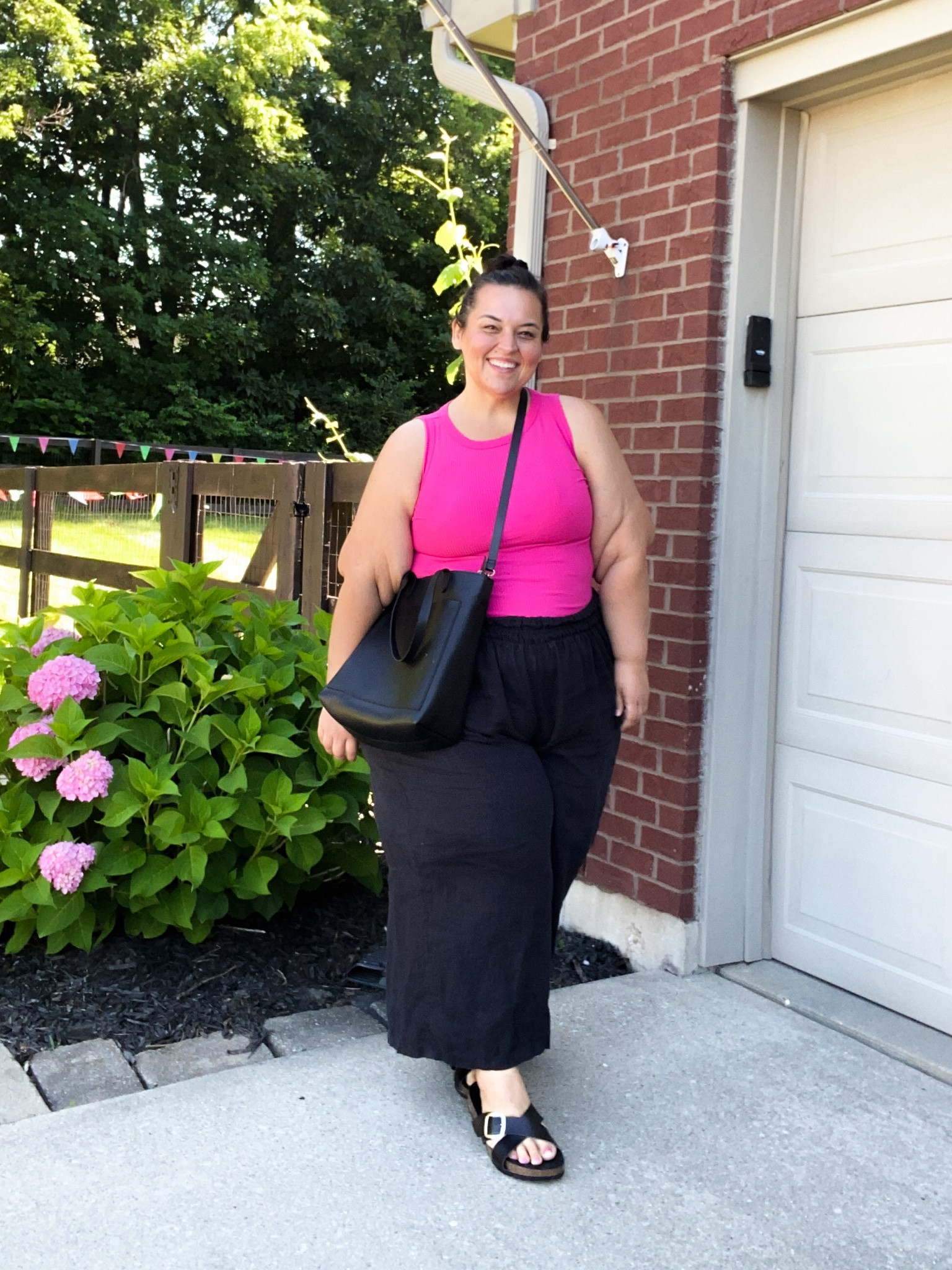 Absolutely OBSESSED with these plus size linen pants from Anthropologie. I rented them from Nuuly first but loved them so much I had to purchase. They’re the perfect breezy bottoms for hot days when you’re just not feeling shorts. They run big!

I’m also loving high neck tanks! They’re great for those of us with smaller busts. Often, standard tanks are too loose/low cut for me! 

#LTKSeasonal #LTKplussize #LTKfindsunder100