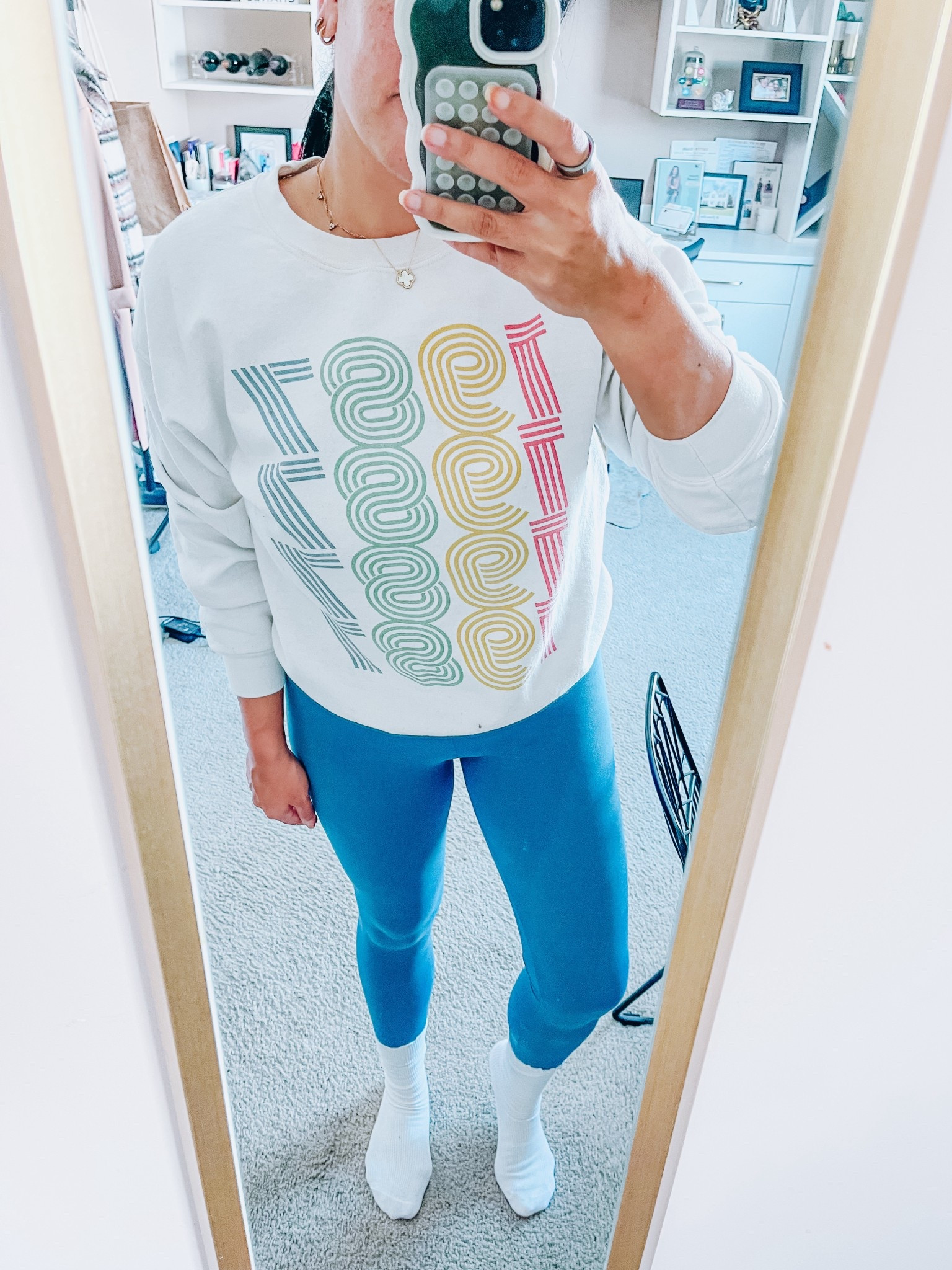 Amazon leggings
Birth year Etsy sweatshirt
Amazon frilly socks


#LTKmomlife #LTKdayinmylife #LTKootd