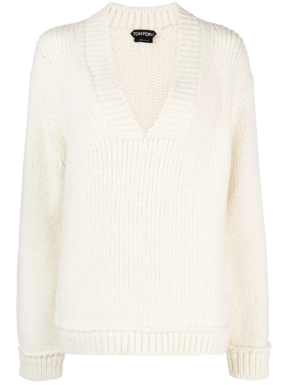 TOM FORD V-neck Wool Jumper - Farfetch | Farfetch Global