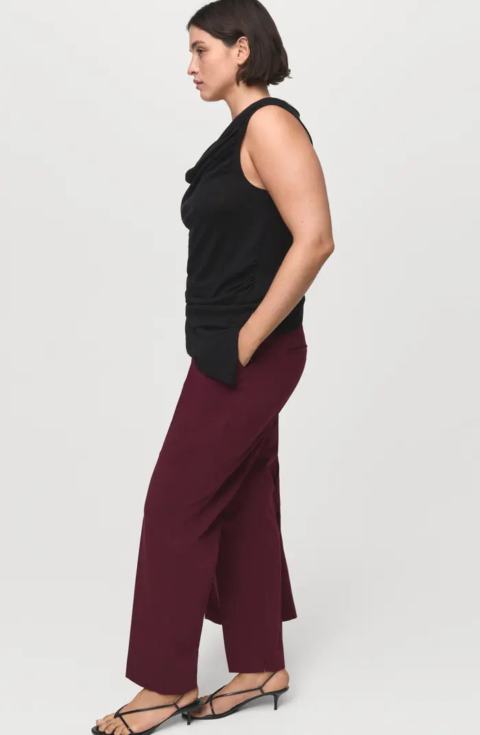 MANGO Straight Suit Pants | Nordstrom | Nordstrom