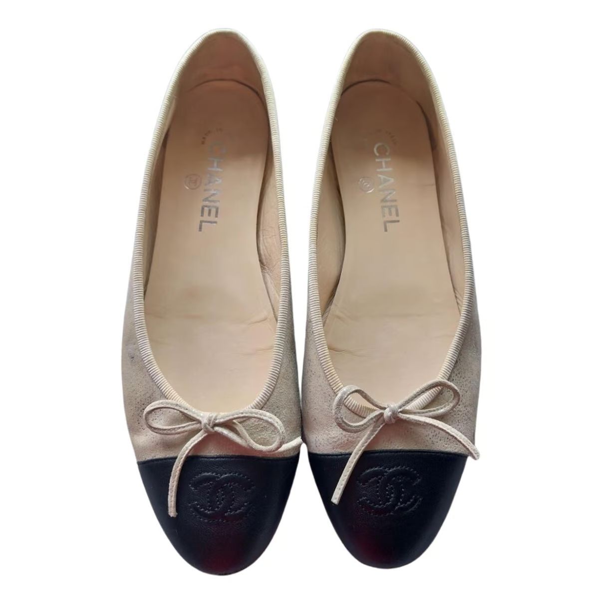 Chanel Cambon ballet flats | Vestiaire Collective (Global)