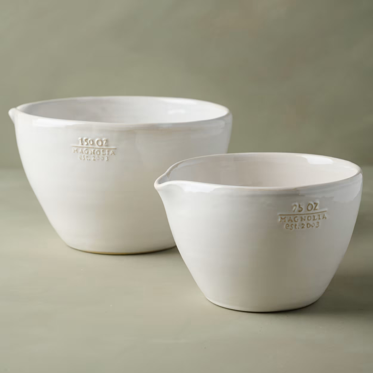 Magnolia Est. Mix and Pour Bowl Set | Magnolia