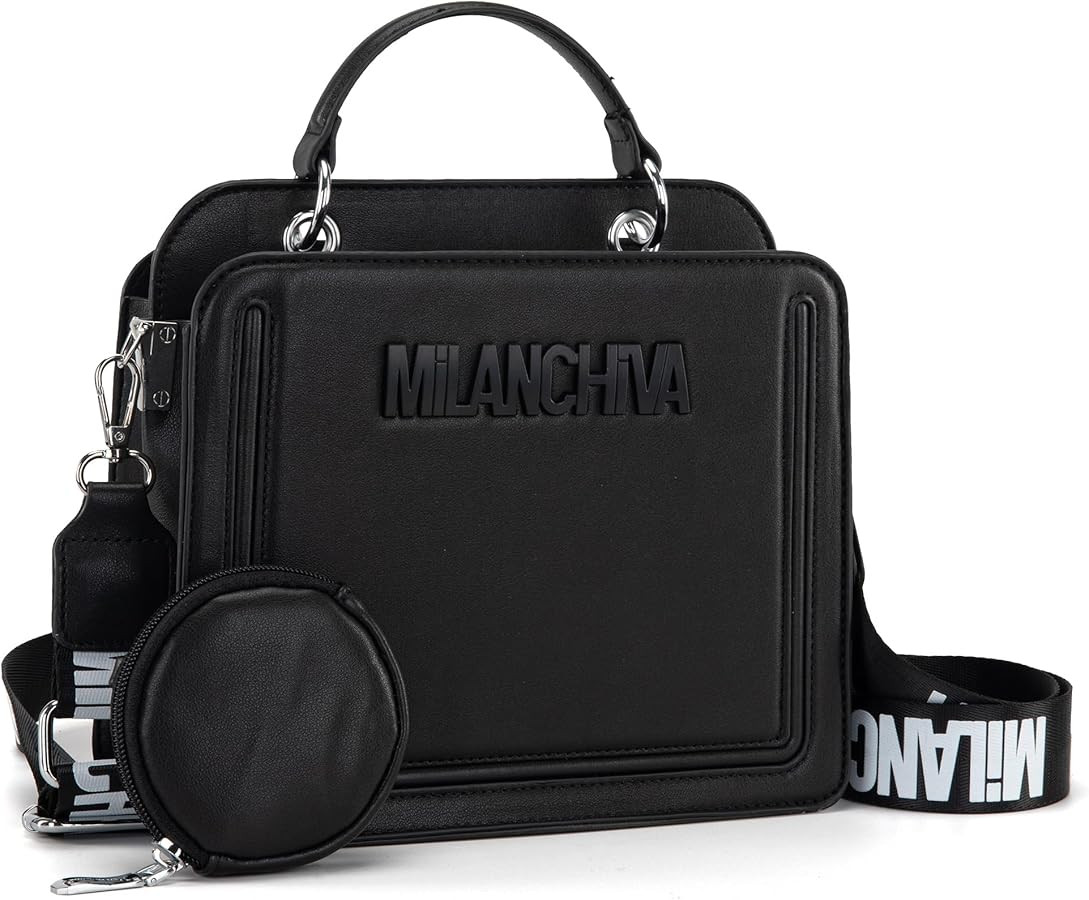 Milan Chiva Small Crossbody Purses for Women with Coin Purse Trendy Top-handle Handbags | Amazon (US)