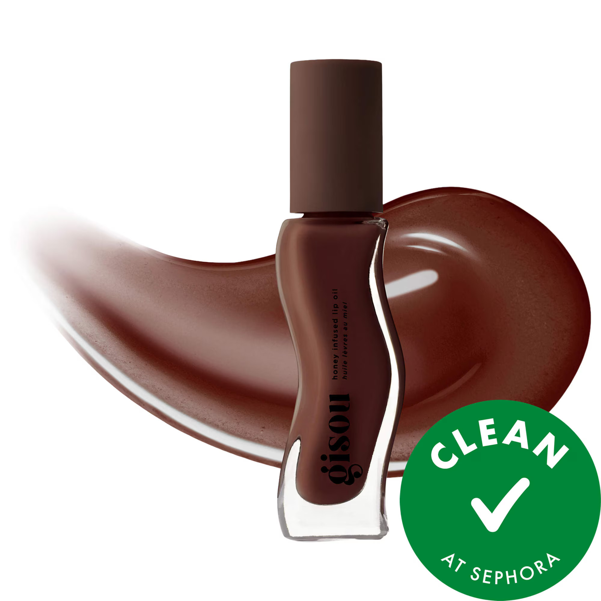 Gisou Honey Infused Hydrating Lip Oil Milky Mocha 0.27 fl oz/8ml | Sephora (US)