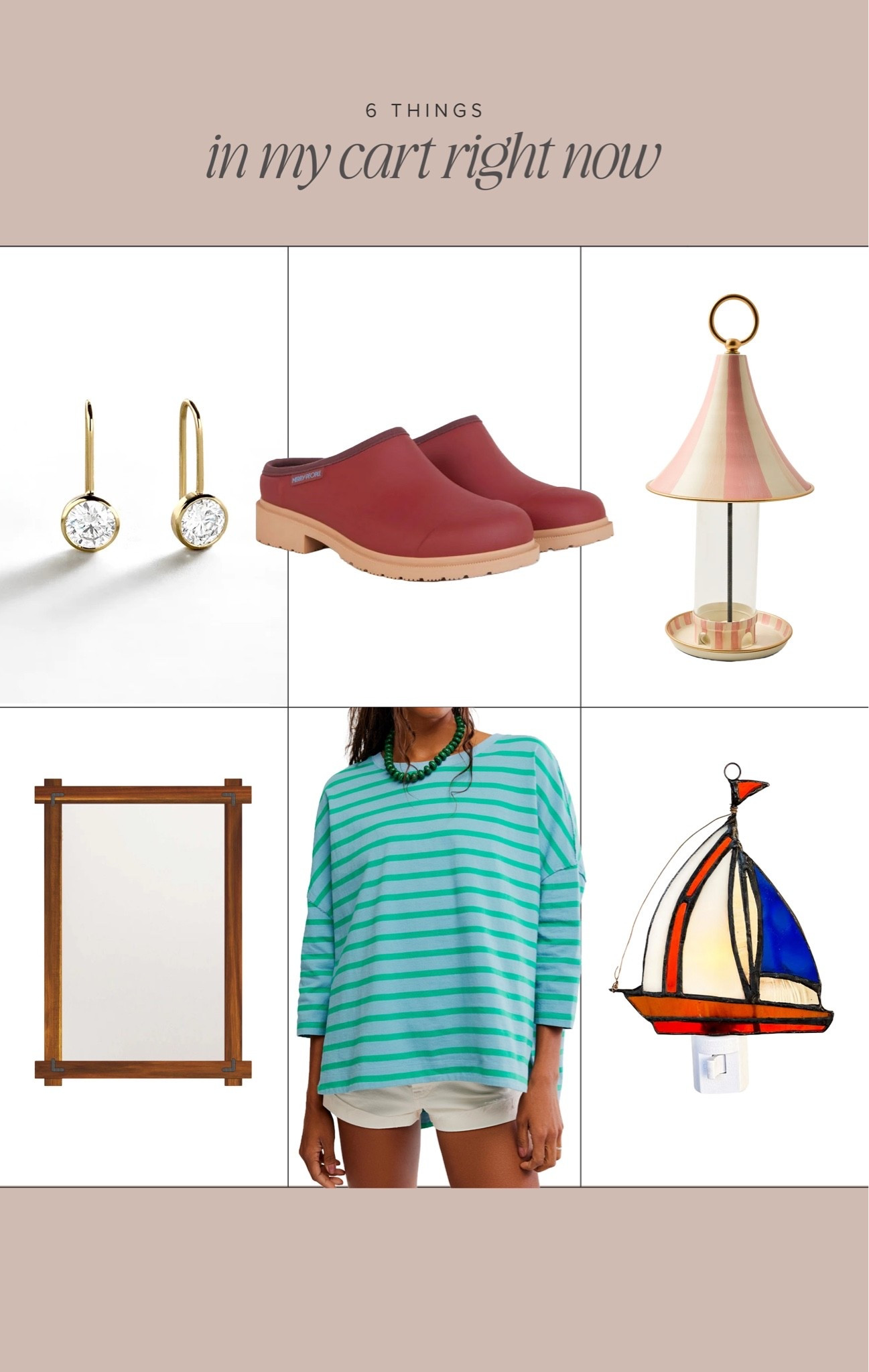 things in my cart right now!