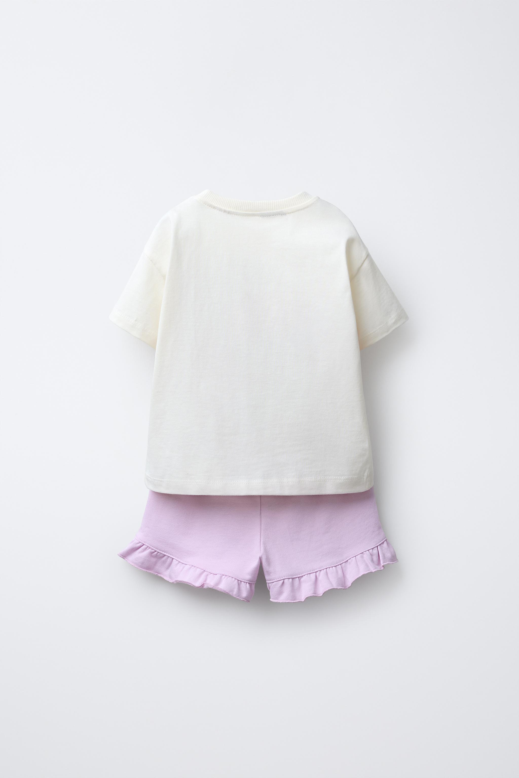 MINNIE MOUSE AND DAISY DUCK © DISNEY T-SHIRT AND BERMUDA SHORTS SET | Zara US