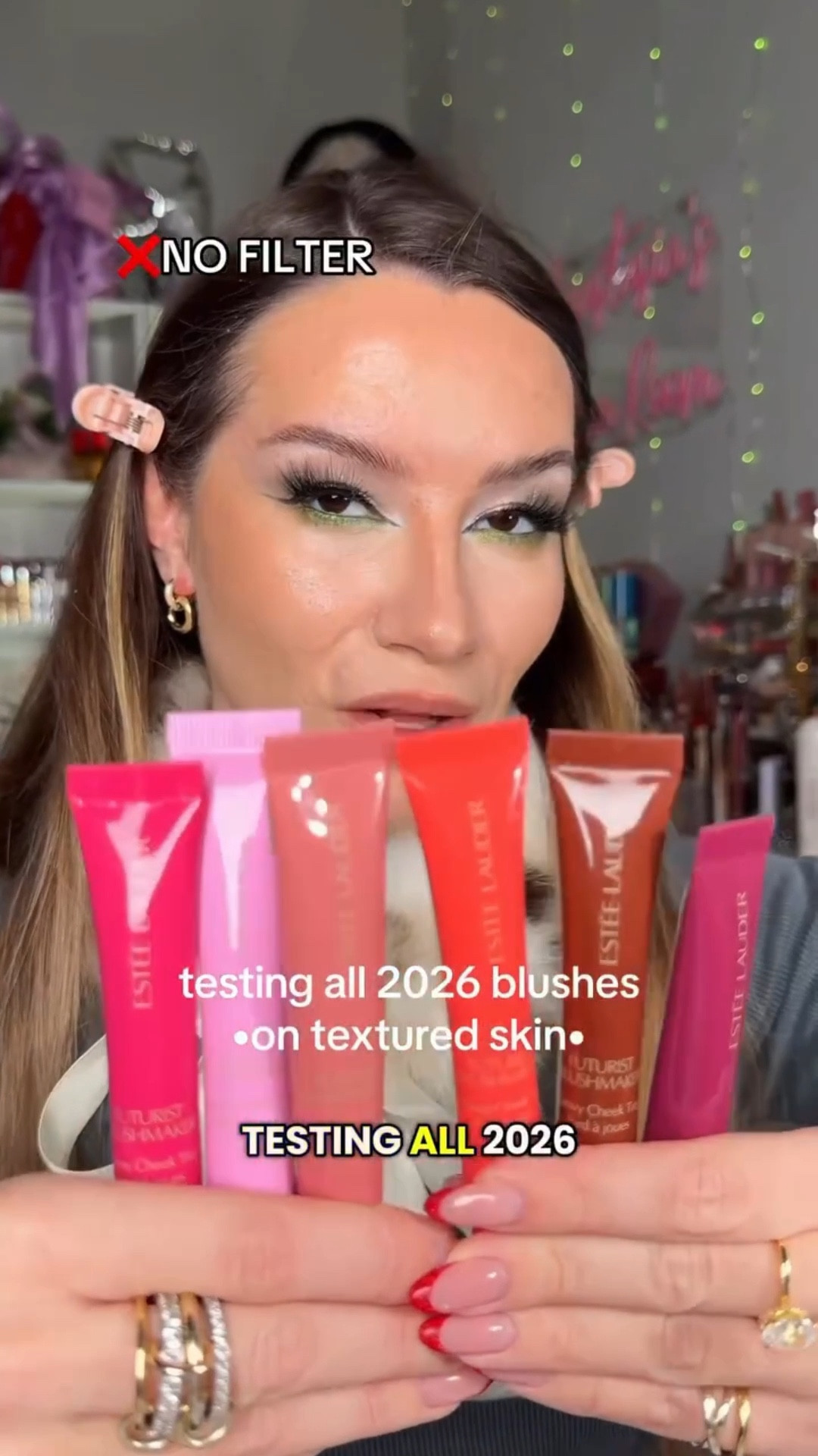 NEW @esteelauder Dewy Cheek Tint Liquid Blush on textured skin✅

This is a beautiful glowy lightweight formula that will not emphasize any texture or disturb any of the layers underneath. Wow! @ultabeauty 

#liquidblush #esteelauder #ultabeauty #texturedskin #realskin

#LTKBeauty