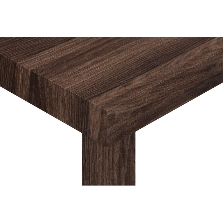 Mainstays Parsons Square End Table, Canyon Walnut | Walmart (US)