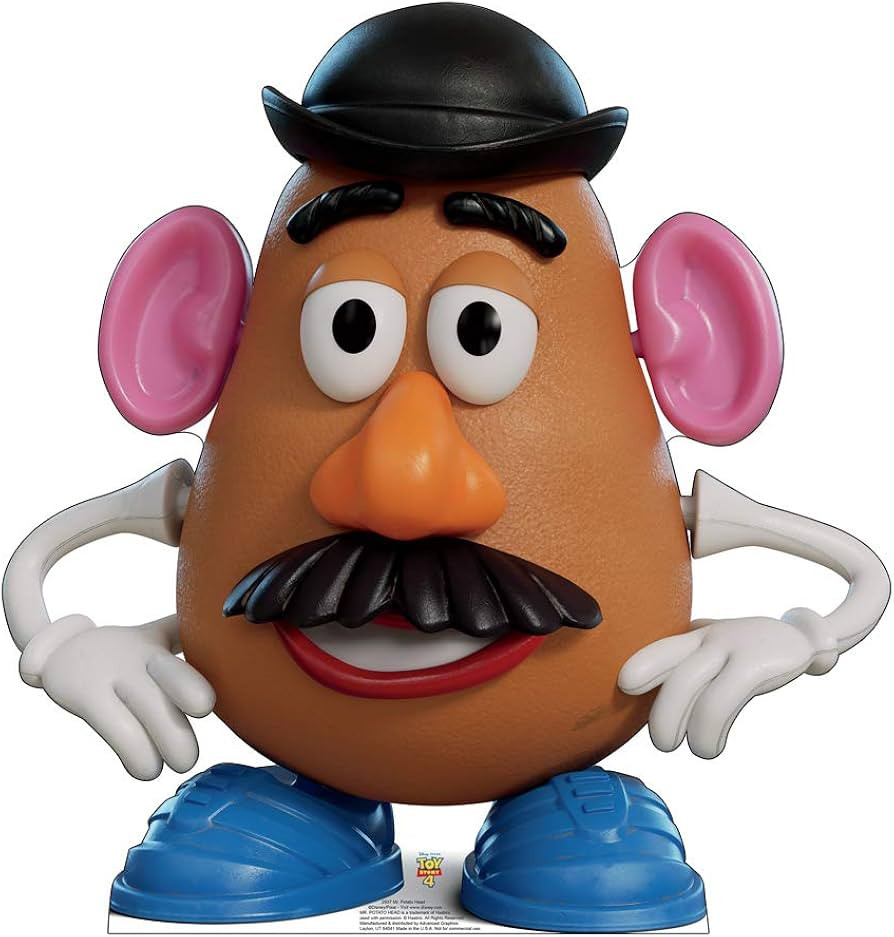 Cardboard People Mr Potato Head Life Size Cardboard Cutout Standup - Disney Pixar Toy Story 4 (20... | Amazon (US)