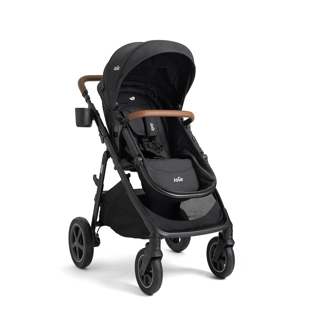 Joie Ginger DLX Full-Size Stroller - Shale: Collapsible, Metal Frame, Car Seat Compatible, 50 lb ... | Target