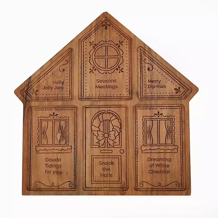 Cheeky Gingerbread House Serving Board | Kirklands Home | Kirklands