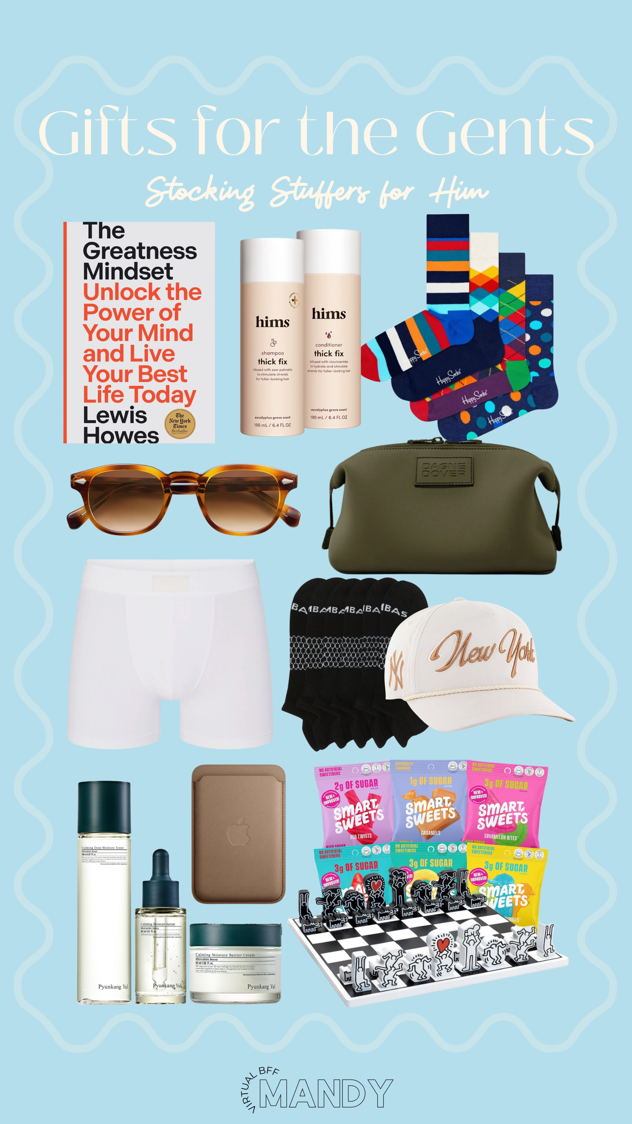 Gifts for the Gents: Stocking Stuffers for Him! 

Holiday gift guide - gift inspo - gift guide - gifts for him - stocking stuffers - sunglasses - socks - hat 

#LTKHoliday #LTKMens #LTKGiftGuide