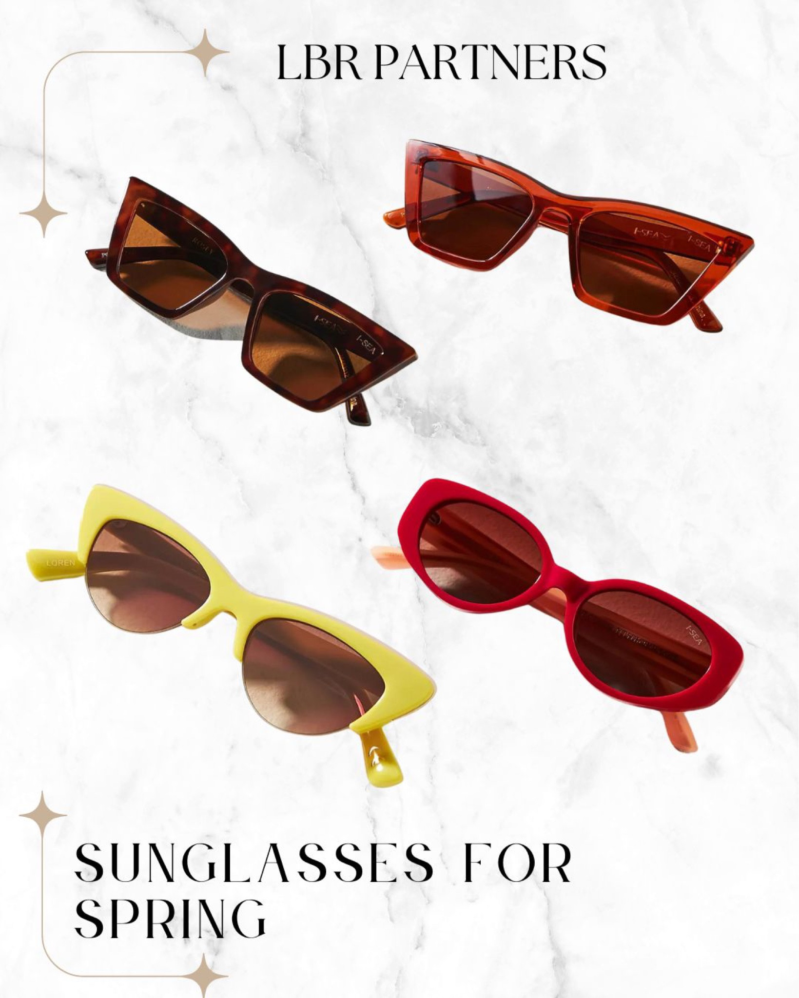 Find the perfect pair of shades for spring!🕶️