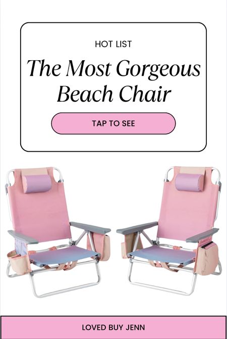 These are the most gorgeous beach chairs I have ever seen. It literally has every feature you could want in a beach chair  

5 Adjustable Positions for Maximum Comfort】Experience ultimate relaxation with our camping chair that offers 5 different adjustable positions. Whether you want to sit upright or lie down for a sunbathing session at the beach, this chair has got you covered. Simply adjust the armrest to find your desired position.
【Easy-Fold Design For Convenient Use】Our beach chair for adults is incredibly easy to fold and unfold with just two simple steps. Open the fixed belt and unfold the chair, it's that effortless! Plus, it comes with an included carry bag, making transportation and storage a breeze.
【Practical Features for Your Outdoor Adventures】Get ready for a day filled with fun in the sun! Our beach chair set includes a PEVA ice pack to keep your drinks cool, a cup holder for easy access to your favorite beverages, and a folding towel bar for added convenience. Additionally, there's a spacious storage bag in the back of the chair to hold all your essentials, such as snacks, sunglasses, and more.
【Lightweight Yet Sturdy Construction】Don't let heavy beach chairs weigh you down during your travels! Our portable beach chair set is lightweight, weighing only 15.5lbs, making it perfect for on-the-go use. Despite its lightweight design, each chair has a weight capacity of 330lbs, ensuring durability and stability.
【Durable Materials for Long-Lasting Performance】Crafted from high-quality PVC material, our camping chairs are not only waterproof, but also breathable to prevent discomfort during hot weather. The chair's structure is made of anti-rust aluminum, adding extra stability and making it ideal for outdoor use. Enjoy superior comfort and reliability with our carefully selected materials. 

#LTKSeasonal #LTKSwim #LTKHome