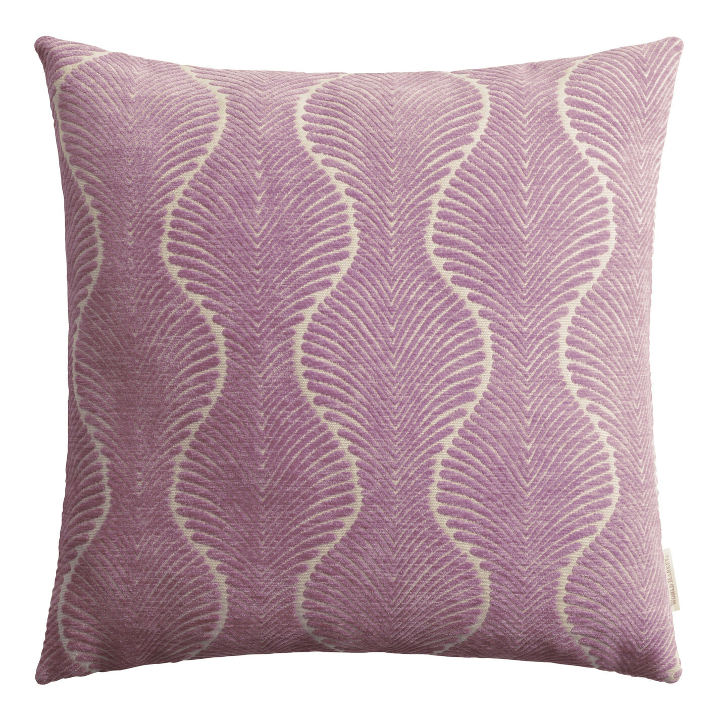 Ogee Chenille Jacquard Throw Pillow | World Market