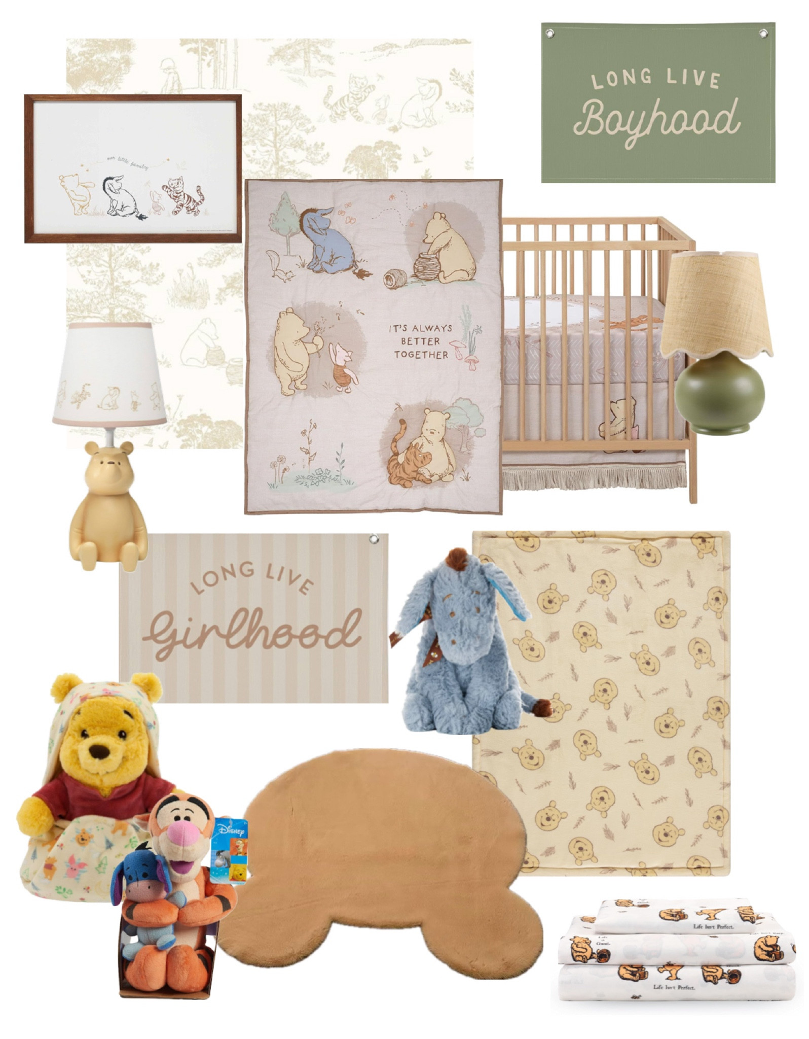 Winnie the Pooh themed nursery/toddler roomm

#LTKHome #LTKBaby #LTKKids