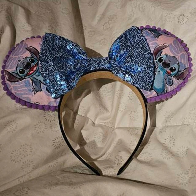 Stitch Disney-inspired Mickey Ears - Etsy | Etsy (US)