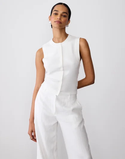 High Neck Knit Vest Top | Glassons (Australia)