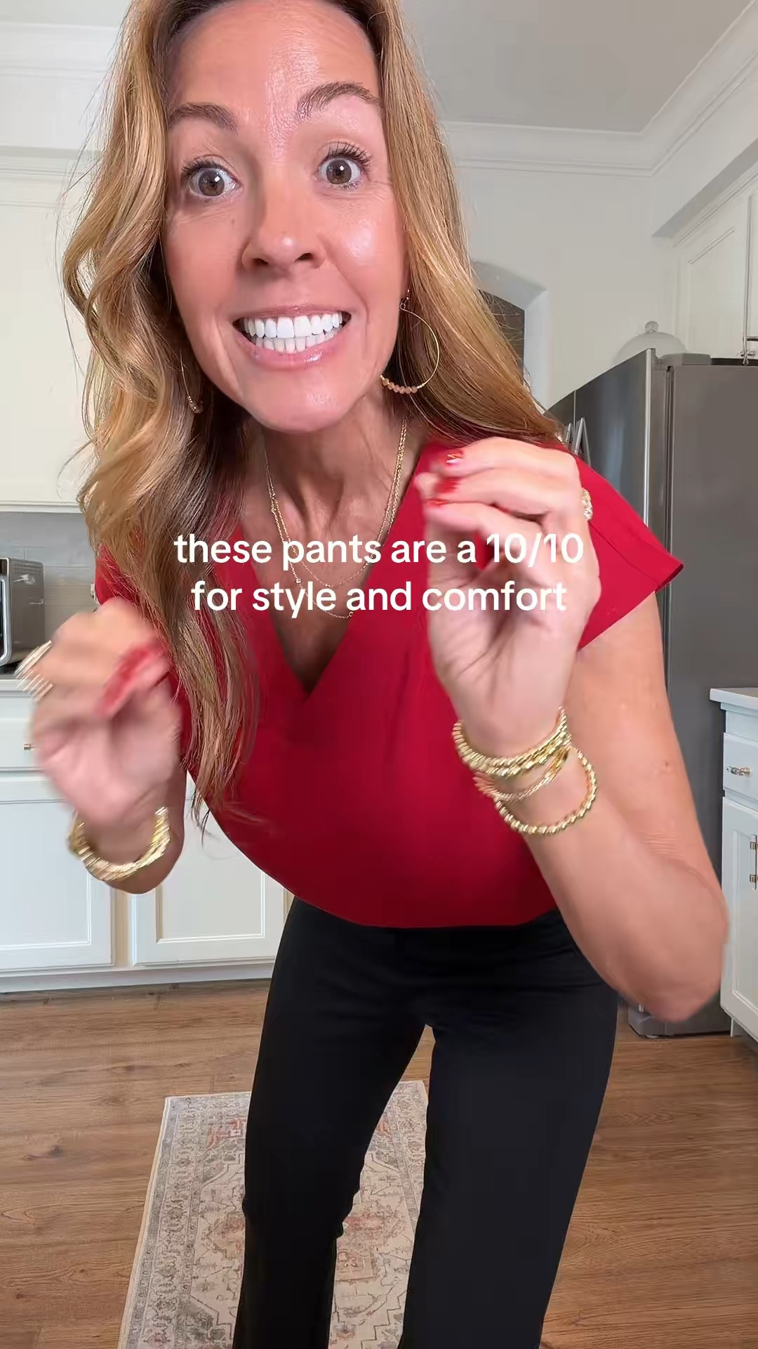 3 length options, comfortable, & super stylish! 

 #pants #womenspants #workpants #womensfashion #halara