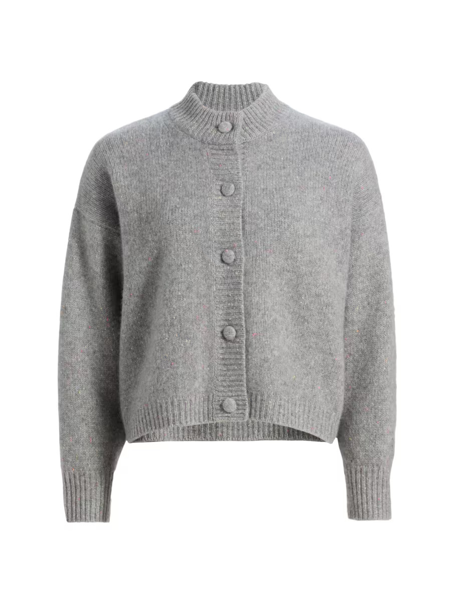 Flecked Cashmere Cardigan | Saks Fifth Avenue